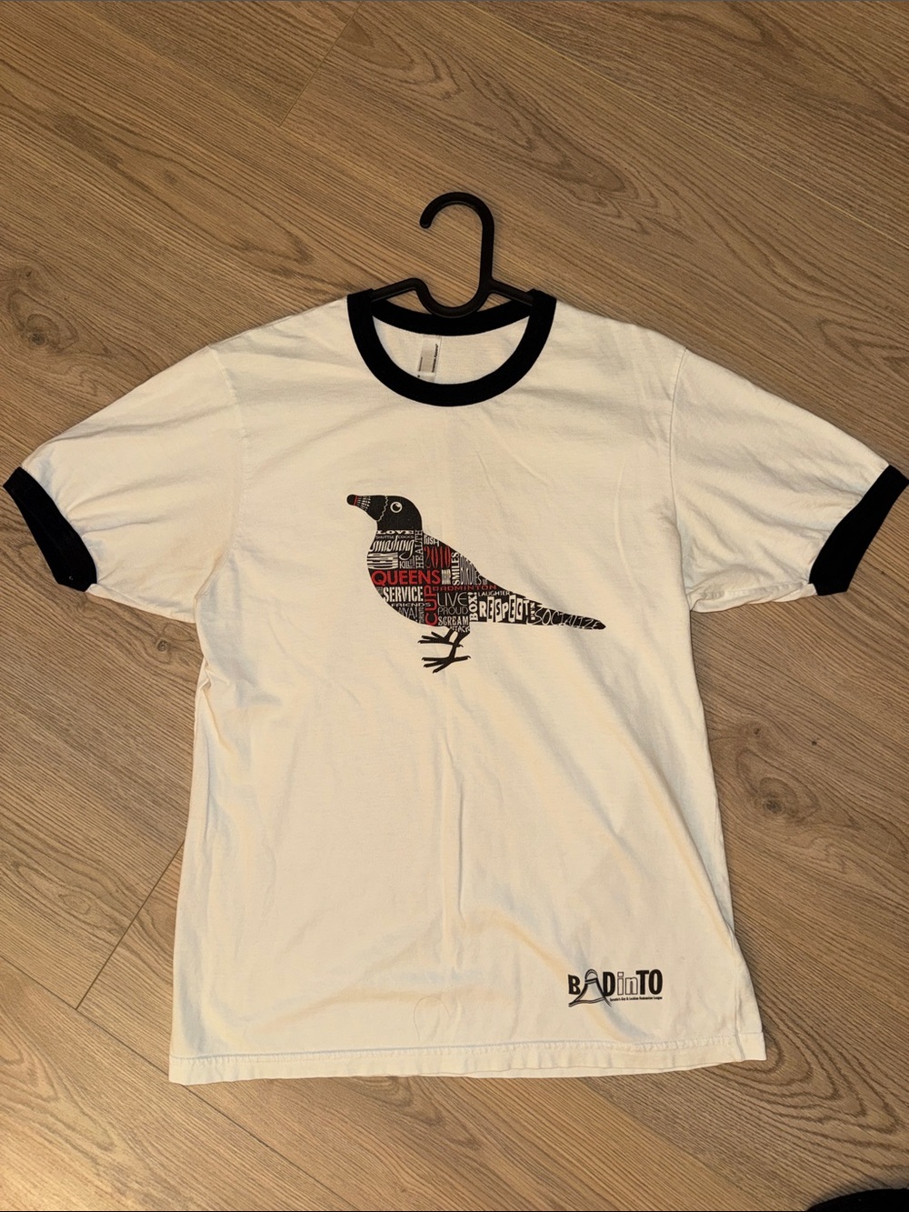 American Apparel Toronto Canada 🇨🇦 badminton 🏸 league Tshirt